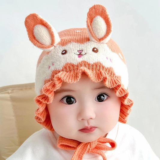 Hat Cute Boys Born Knitted Wool Kids' Headwear