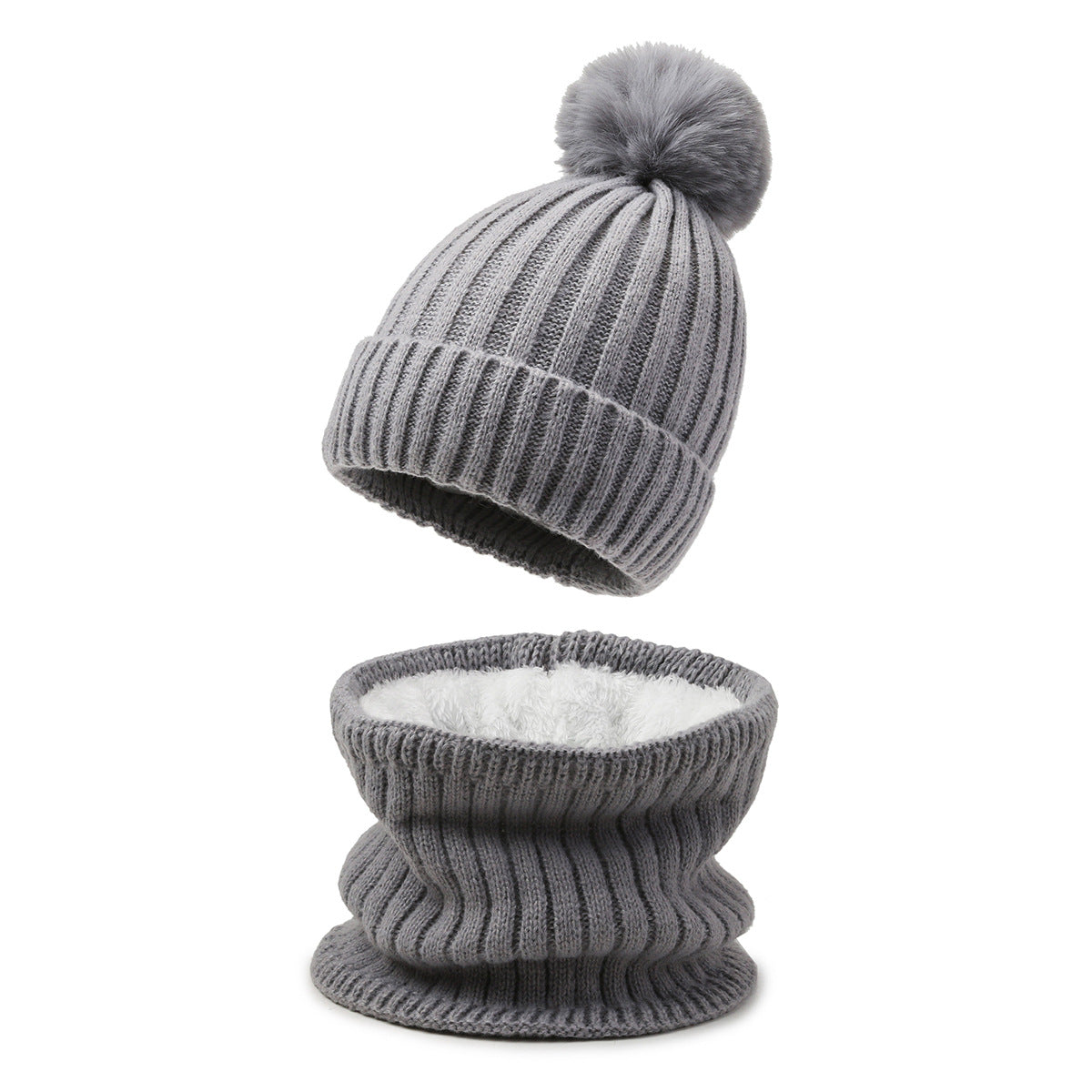 Pure Color Warm Keeping Woolen Winter Solid Hats & Caps