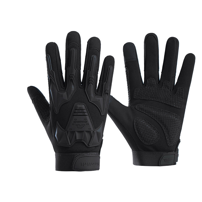 Women's & Men's Sports Riding Outdoor Mountaineering Motorcycle Full Finger Protective Gloves