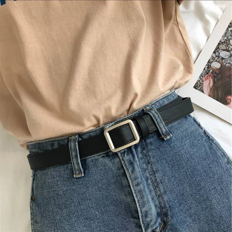 Women's Buckle Simple Style Retro Fashion Decoration Belts