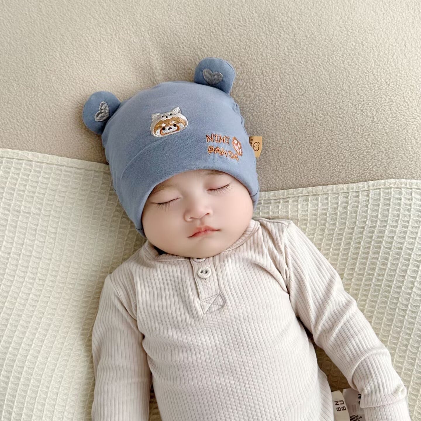 Bear Hat Born Cute Beanie Fox Kids' Headwear