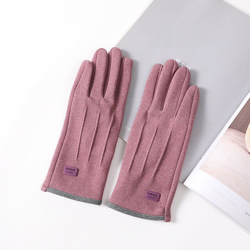 Women's Outdoor Riding Tram Driving Cold Protection Gloves