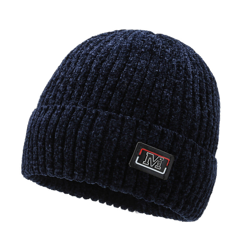 Women's & Men's Wool Korean Style Ski Fleece-lined Warm Hats & Caps