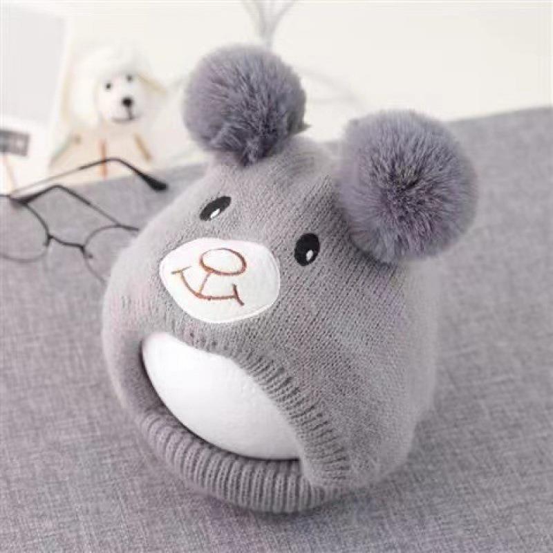 Hat Cute Winter Woolen Infant Knitted Kids' Headwear