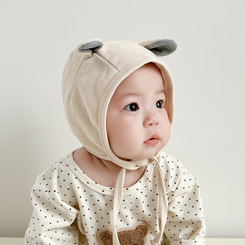 Cute Beanie Unisex Hat Born Earflaps Kids' Headwear