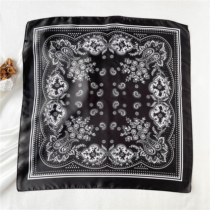 Attractive Style Small Silk Square Imitated Scarfs