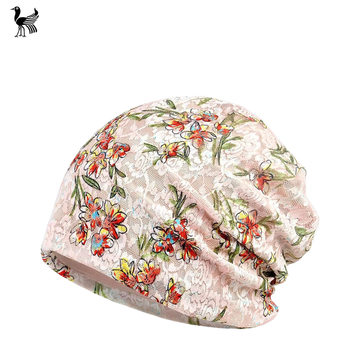 Women's Hollow Breathable Fashion Ceiling Chemotherapy Pile Hats & Caps