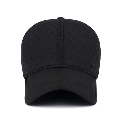 Men's Truss Embroidered Hat Fleece-lined Thickened Peaked Hats & Caps