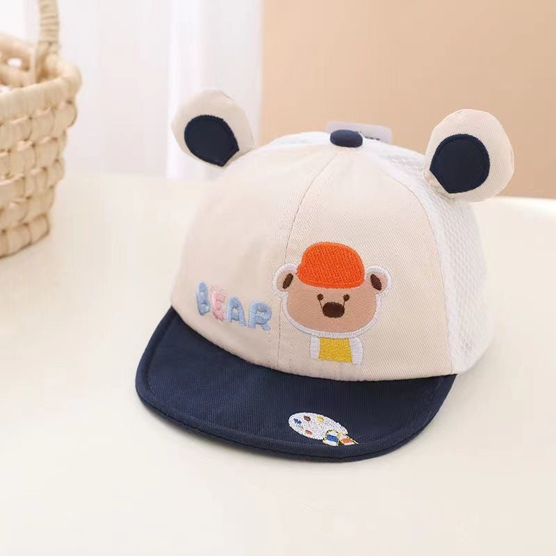 Thin Peaked Cute Super Boys Soft Brim Baseball Summer Kids' Headwear