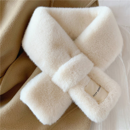 Warm Imitation Rabbit Fur Fake Collar Super Scarfs