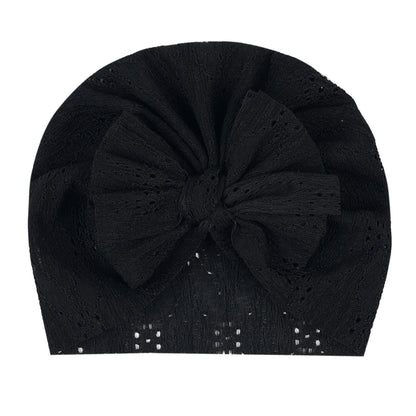 Children's Solid Color Hollow Breathable Hat Infant Kids' Headwear