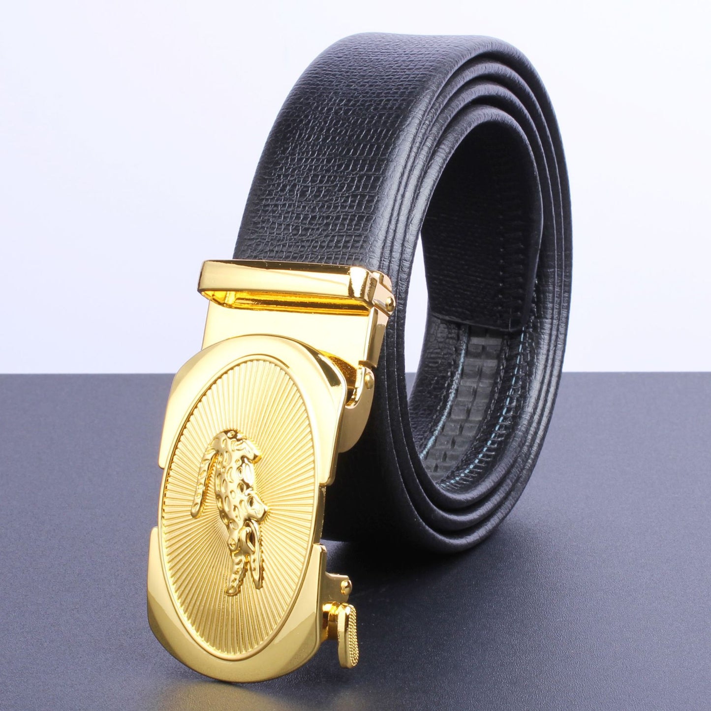 Men's High Quality Alloy Buckle Automatic Business Belts