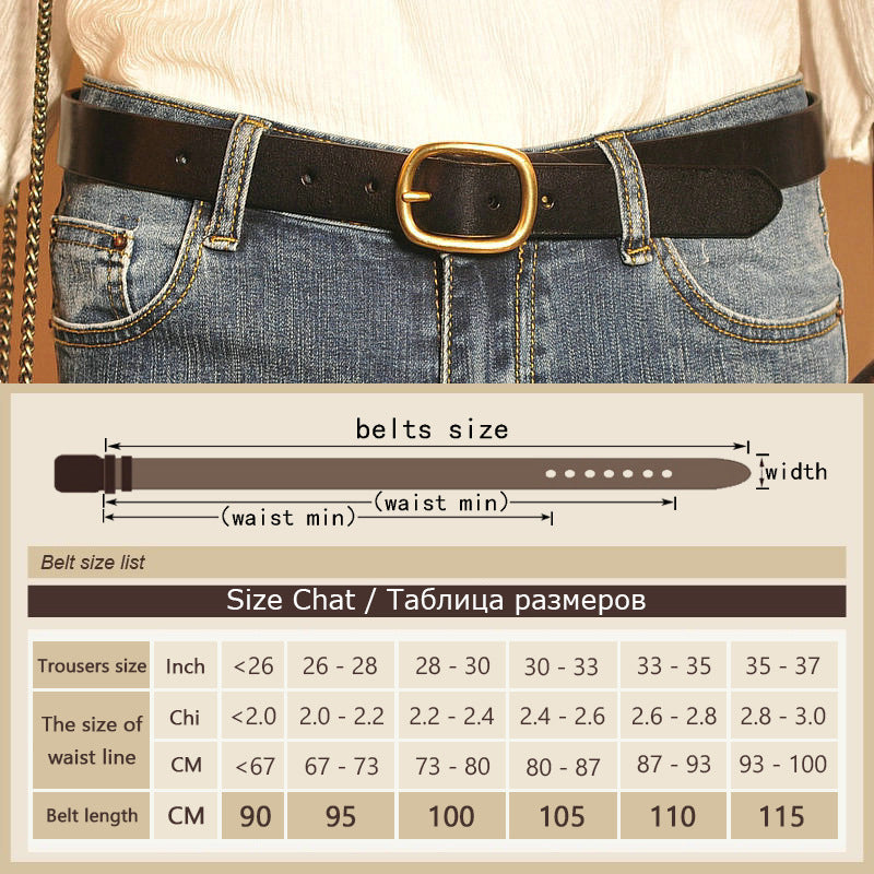 Women's Korean Style Trendy Jeans Strap Fashion Belts