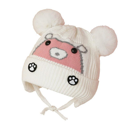 Children's Super Earmuffs Knitted Infant Heating Pad Kids' Headwear