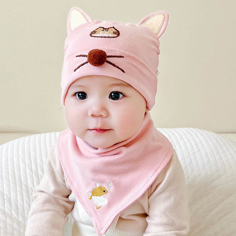 Boys Sleeve Cotton Cloth Sleep For Kids' Headwear