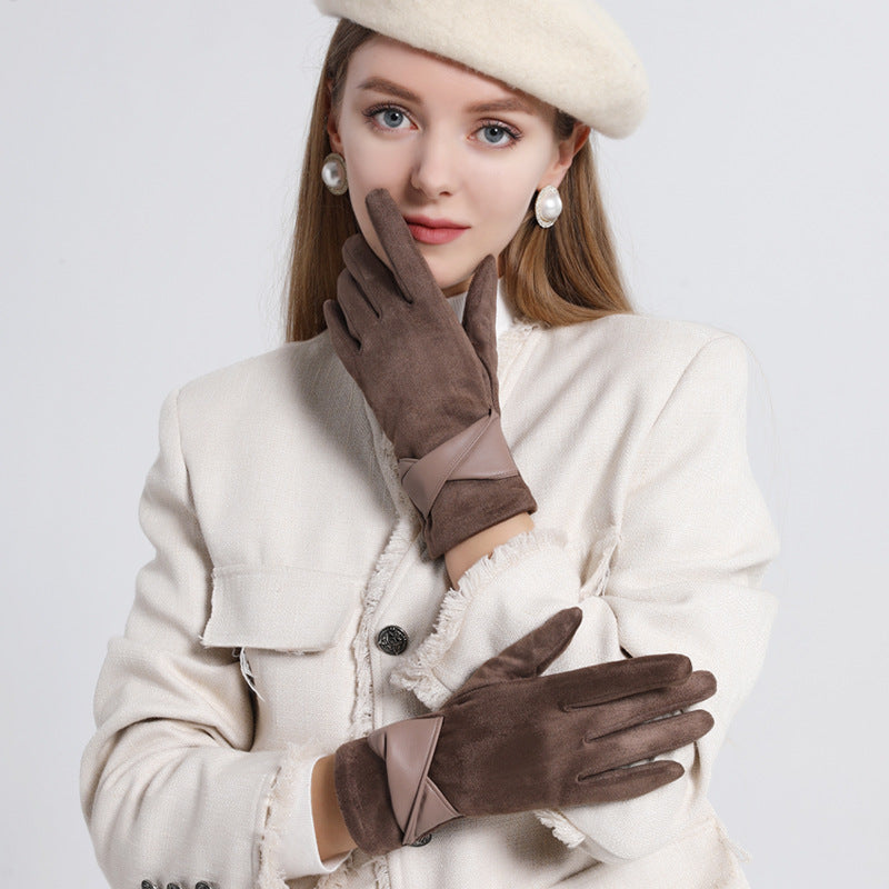 Women's Thermal Elegant Graceful Touch Screen Plus Gloves