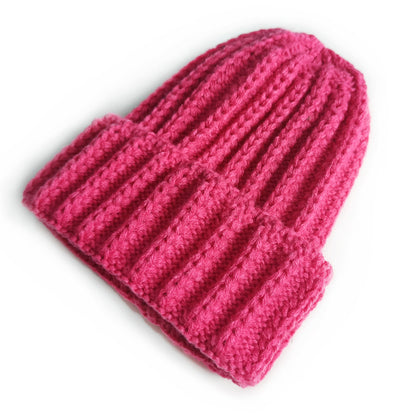 Stripe Knitted Hat Solid Color Woolen Kids' Headwear