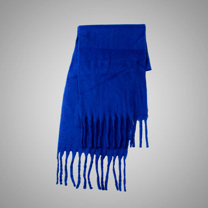 Solid Color Mohair Heavy Idle Style Scarfs