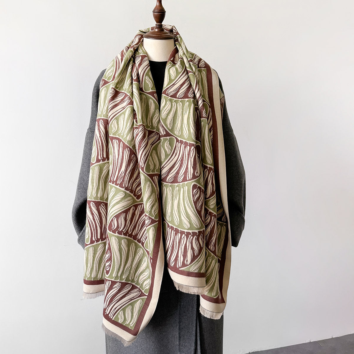 Warm Fashion Elegant Air-conditioned Room Shawl Scarfs