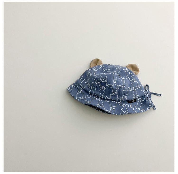 Hat Korean Style Little Bear Boys Kids' Headwear