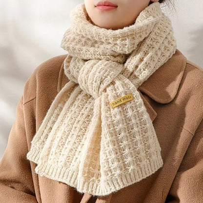 Women's Korean Style Thickened Warm Shawl Atmosphere Scarfs