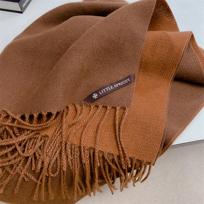 Women's Good Quality Solid Color For Winter Scarfs