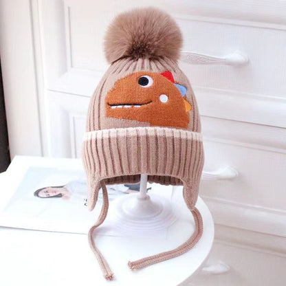 Children's Cute Winter Boy Hat Warm Ear Protection Kids' Headwear