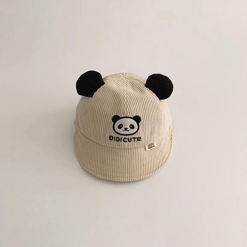 Fashion Hat Cute Panda Warm Peaked Kids' Headwear