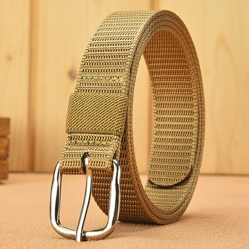 Women's & Men's Pin Buckle Outdoor Sporty Simplicity Military Training Decoration Belts