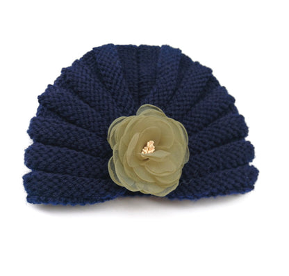 Children's Ethnic Style Hat Handmade Flower Autumn Kids' Headwear