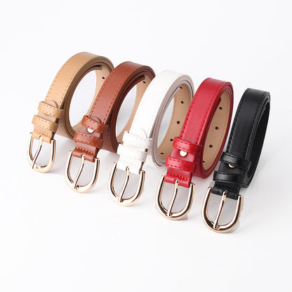 Women's Trendy Style Korean Simple Pin Buckle Belts