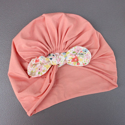 Infant Beanie Single Layer Cotton Bow Kids' Headwear