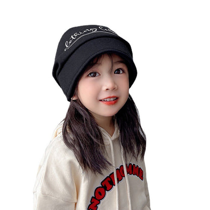 Women's Hat Pile Heap Style Fashion Knitted Kids' Headwear