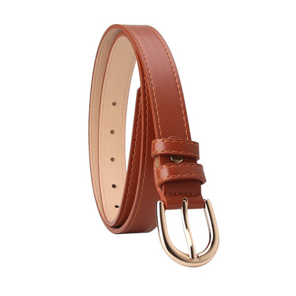 Women's Trendy Style Korean Simple Pin Buckle Belts