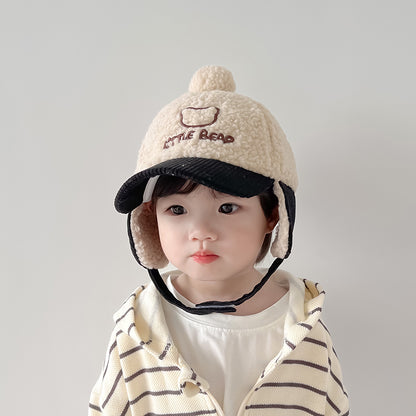 Children's Warm Thickened Peaked Korean Style Little Kids' Headwear