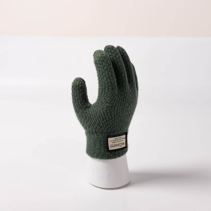 Women's & Men's Thickened Korean Style Cute Riding Touch Gloves