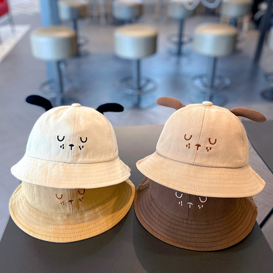 Hat Korean Thin Cute Super Bucket Kids' Headwear