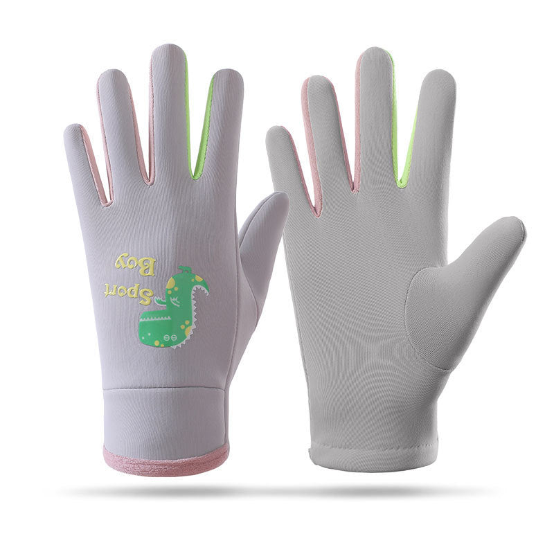 Children's Outdoor Sports Cycling Cold Protection Waterproof Gloves