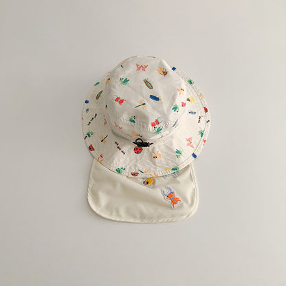 Children's Autumn South Sun Hat Summer Cartoon Kids' Headwear