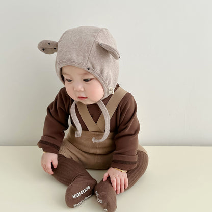 Hat Thin Warm Earflaps Male Female Super Kids' Headwear