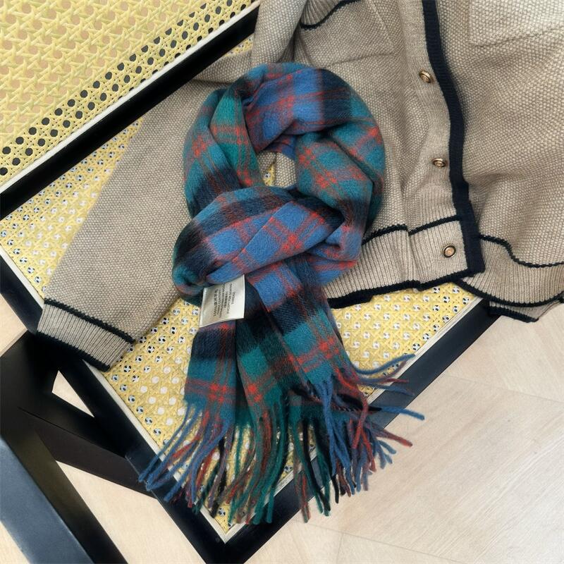 Women's Wool Korean Style High-grade Shawl Thermal Scarfs