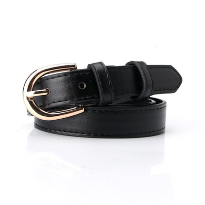 Women's Trendy Style Korean Simple Pin Buckle Belts