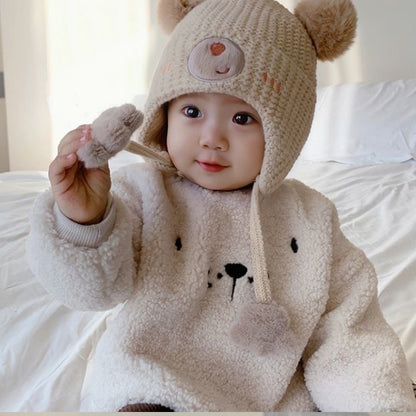 Hat Boys Woolen Winter Ear Protection Kids' Headwear