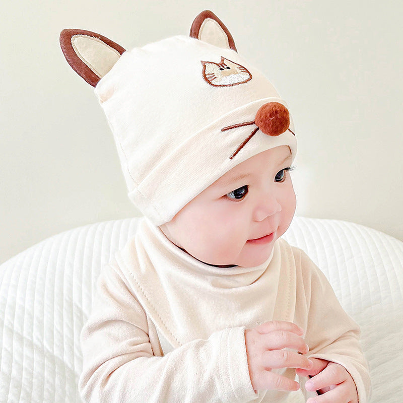 Boys Sleeve Cotton Cloth Sleep For Kids' Headwear