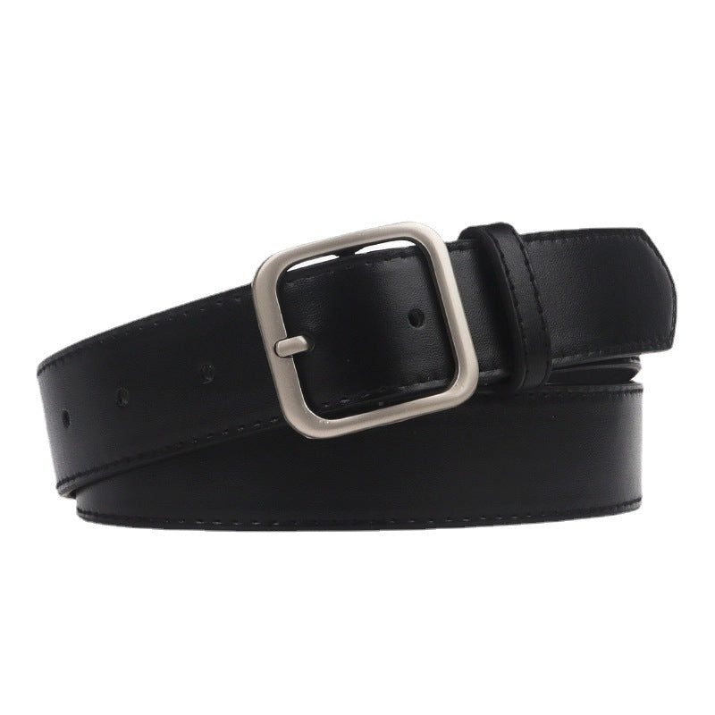 Buckle Retro Wide Jeans Strap Versatile Belts