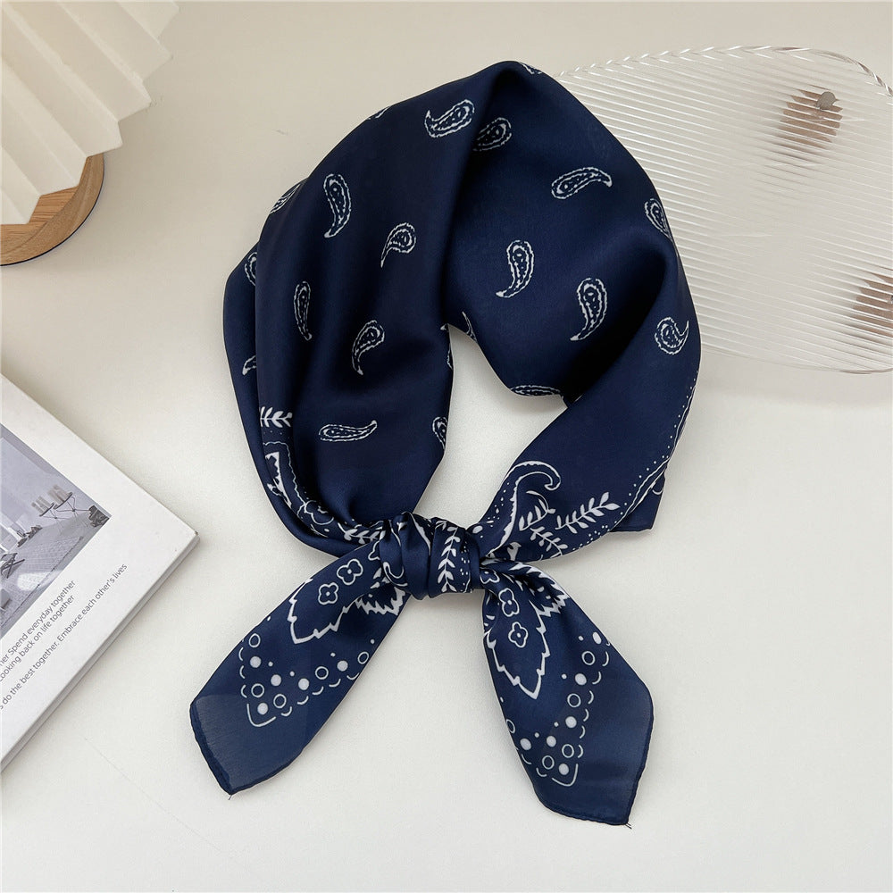 Women's French Business Wear Stewardess Neck Protection Scarfs