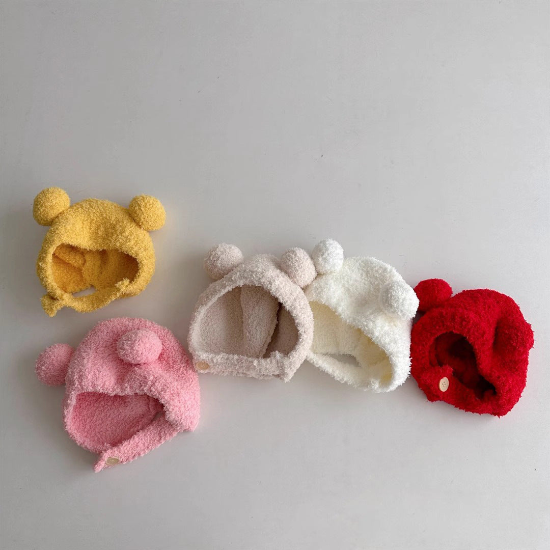 Hat Winter Cute Super Infant Plush Kids' Headwear