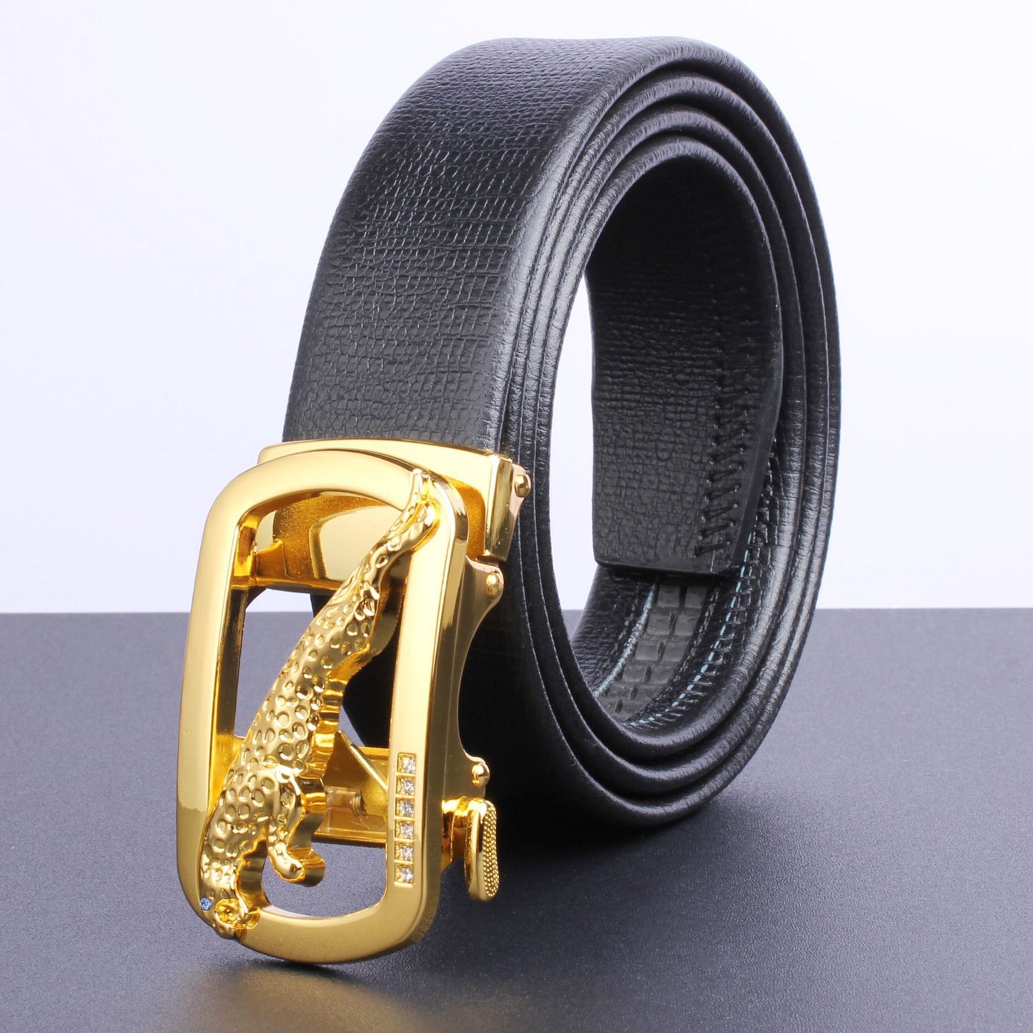 Men's High Quality Alloy Buckle Automatic Business Belts