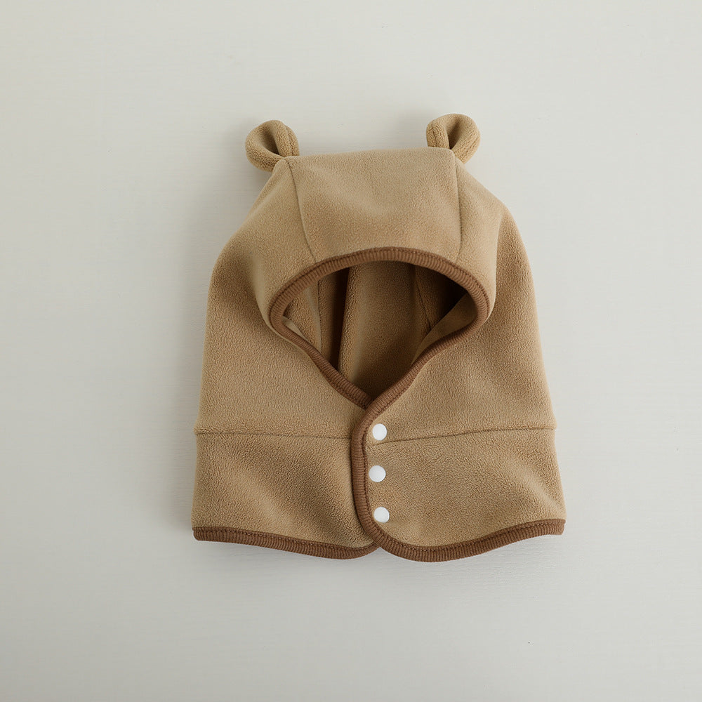 Ears Hooded Suit Hat Thickened Polar Kids' Headwear