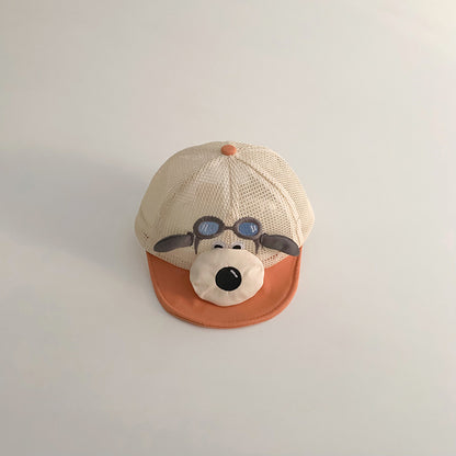 Autumn South Hat Cute Puppy Super Kids' Headwear